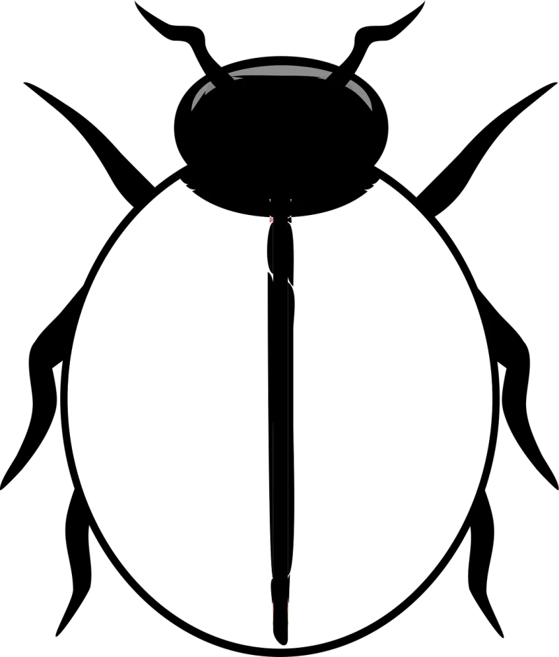 Ladybug Ladybird Ladybeetle Stickdatei – Tiere