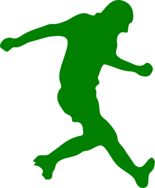 Soccer Football Player Stickdatei