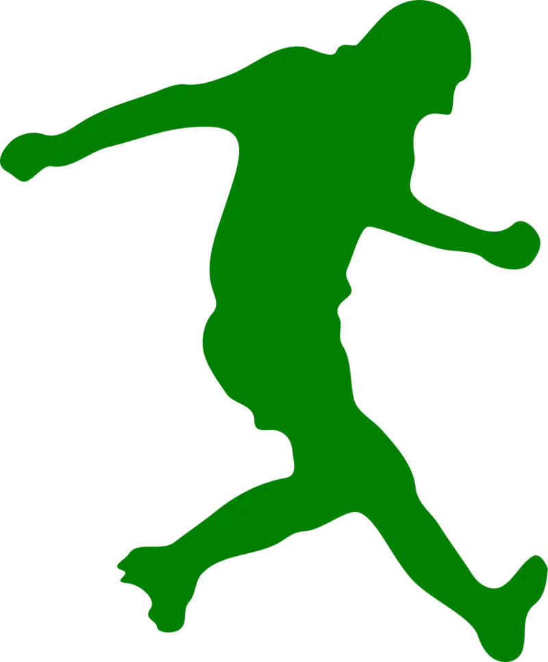 Soccer Football Player Stickdatei – Sport