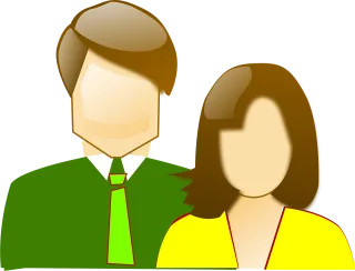 Couple Two Parents Stickdatei – Herzen & Liebe