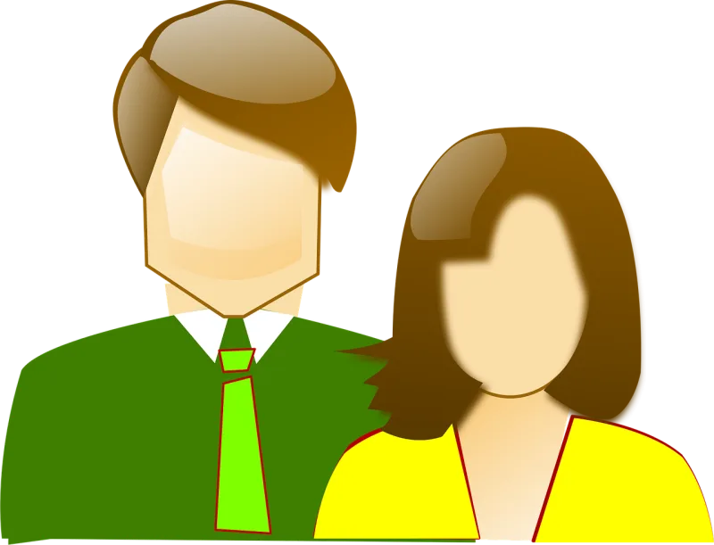 Couple Two Parents Stickdatei – Herzen & Liebe