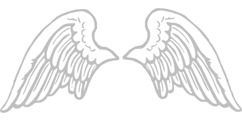 Wings Angel Large Stickdatei – Weihnachten