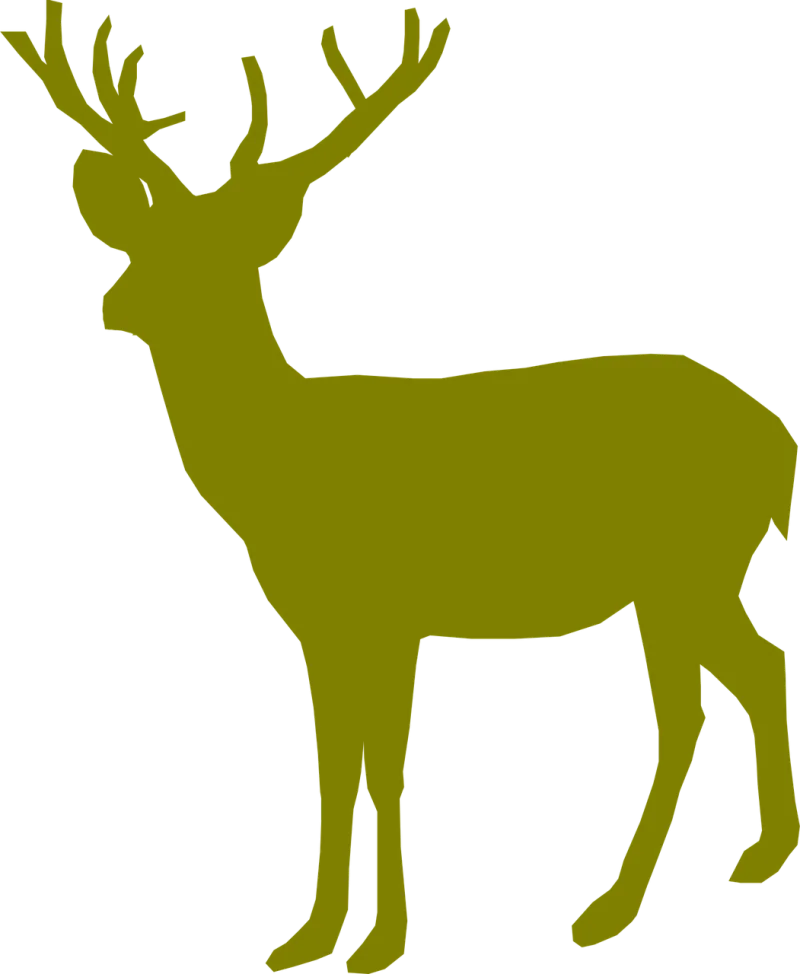 Deer Buck Male Stickdatei – Tiere