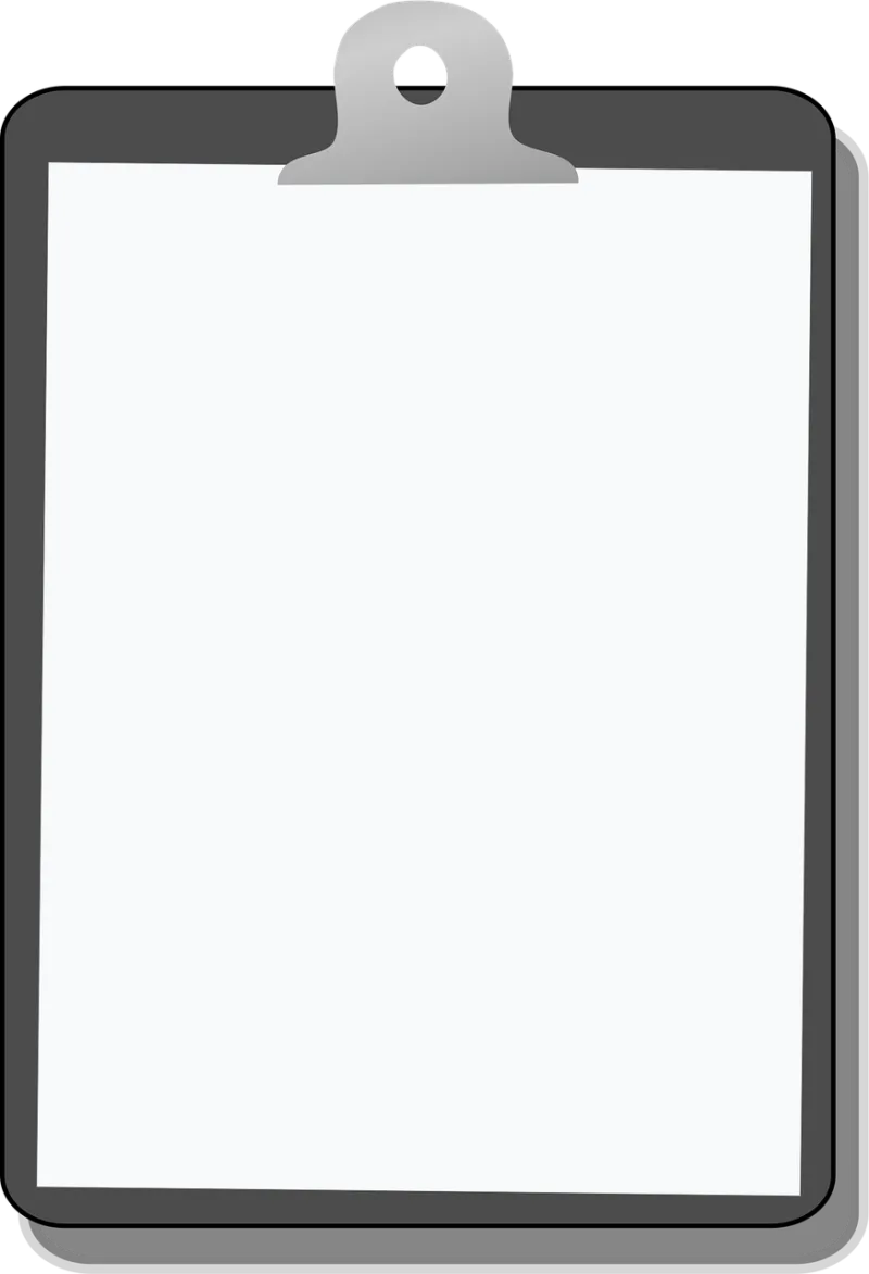 Clipboard Notes Plain Stickdatei – Musik