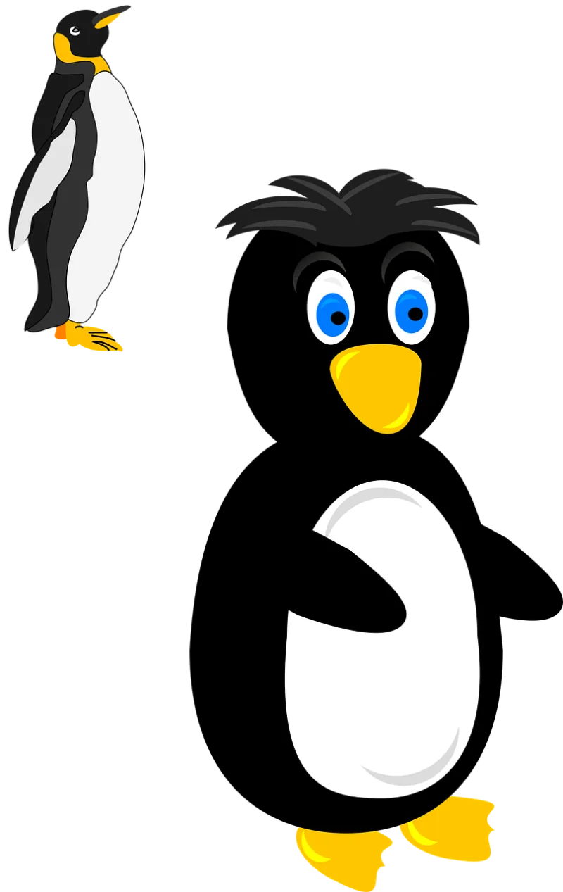 Penguin Animal Bird Stickdatei – Tiere