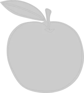 Apple Gray Leaf Stickdatei