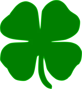 Shamrock Clover Nature Stickdatei
