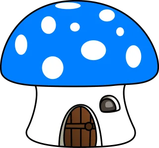 Mushroom Fly agarnic House Stickdatei