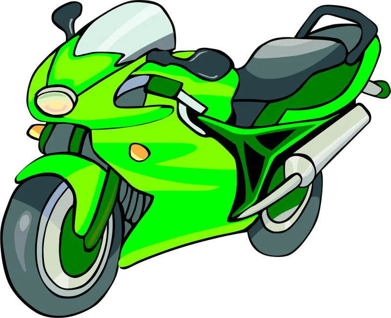 Motorbike Fast Speed Stickdatei – Fahrzeuge