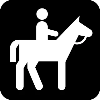 Horse Rider Jockey Stickdatei – Tiere