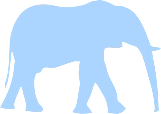 Elephant Animal Huge Stickdatei