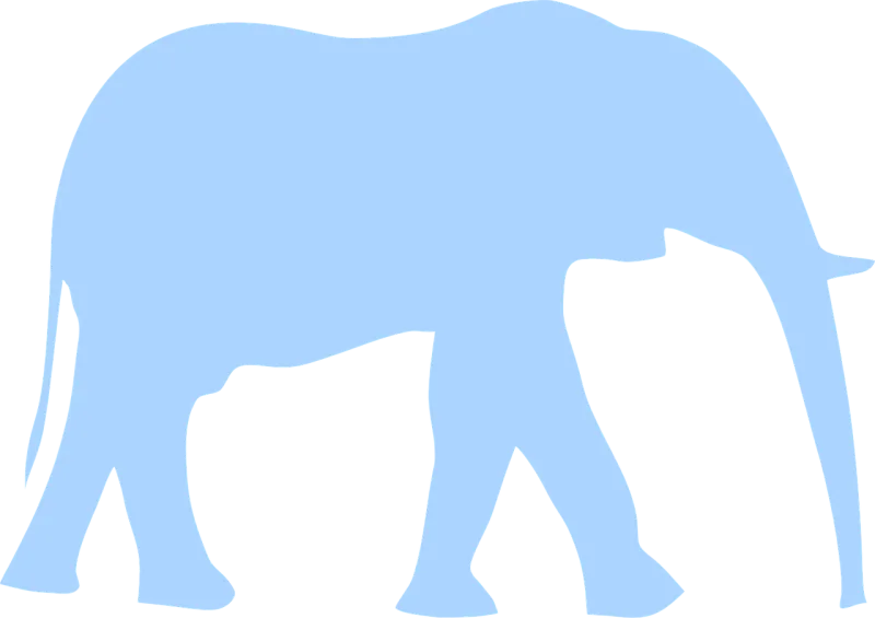 Elephant Animal Huge Stickdatei – Tiere
