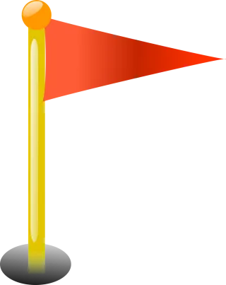 Golf Sport Flag Stickdatei