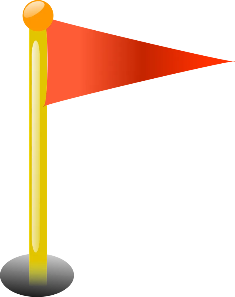 Golf Sport Flag Stickdatei – Sport