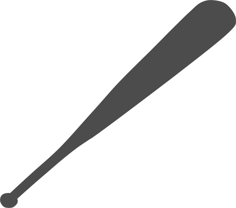 Bat Baseball Log Stickdatei – Sport
