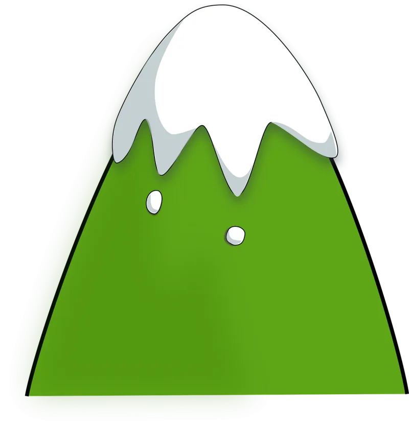 Mountain Nature Top Stickdatei – Natur