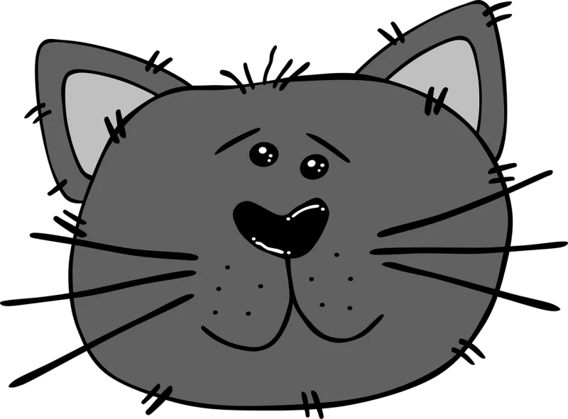 Cat Angry Animal Stickdatei – Tiere