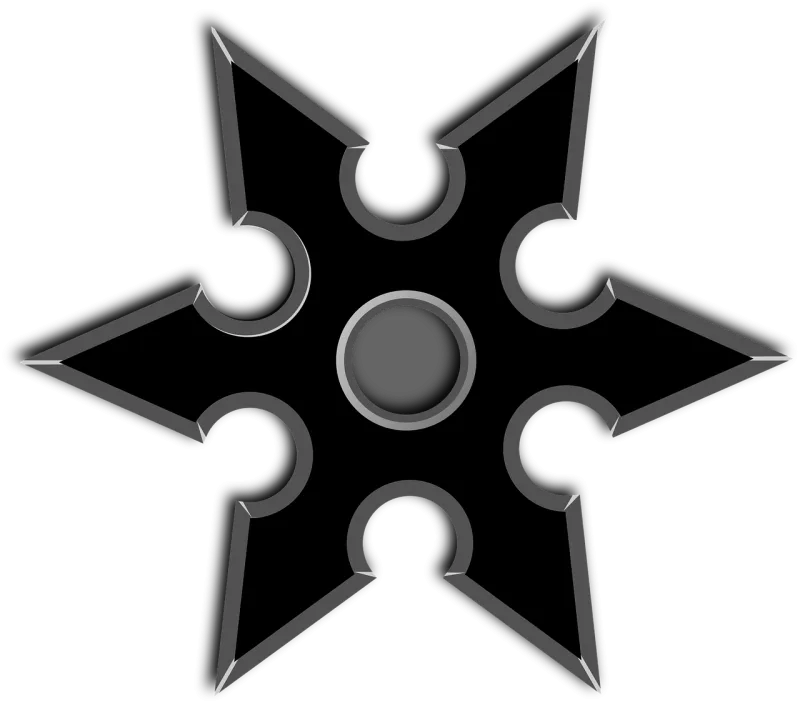 Black Star Ninja Stickdatei – Natur