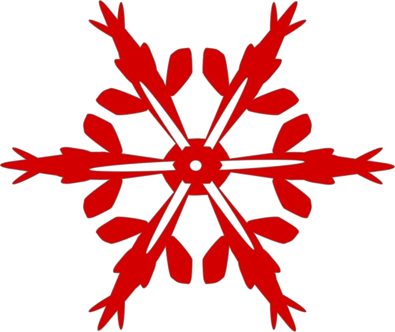 Snow Nature Flake Stickdatei – Weihnachten