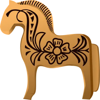 Horse Animal Mammal Stickdatei