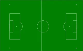 Soccer Field Green Stickdatei