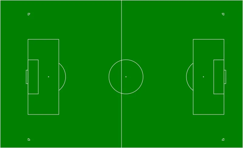 Soccer Field Green Stickdatei – Sport