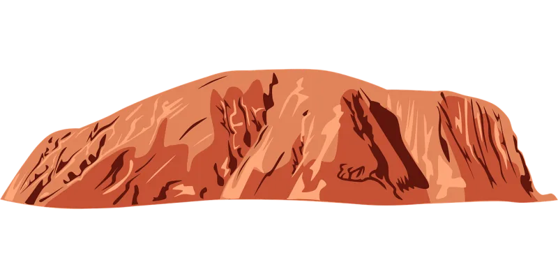 Uluru Nature Ayers rock Stickdatei – Natur