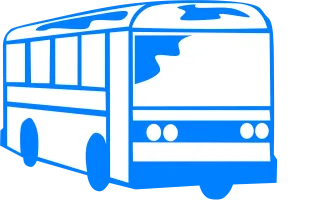 Bus Shuttle School Stickdatei