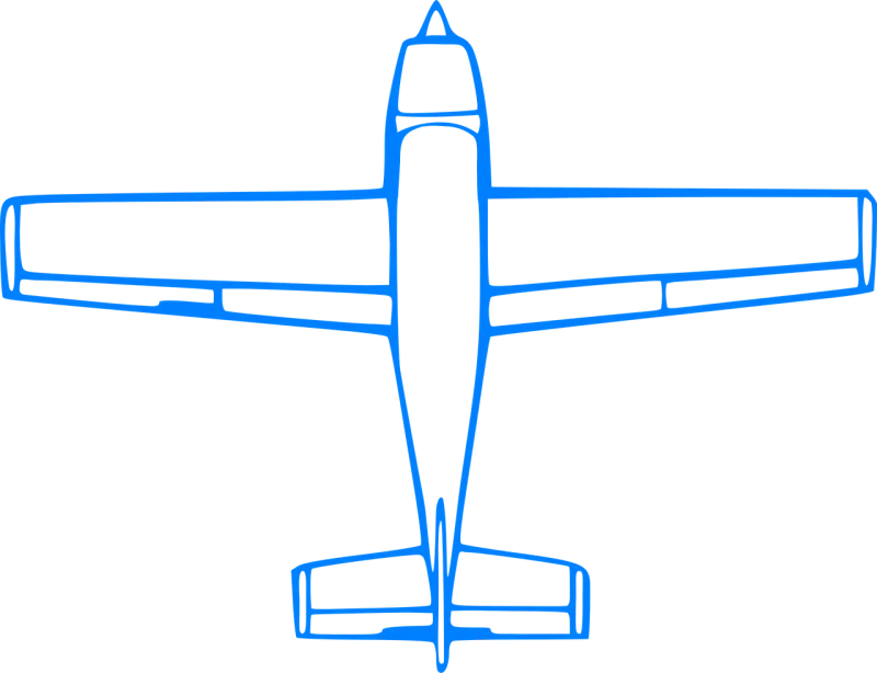 Plane Glider Topfew Stickdatei – Kinder