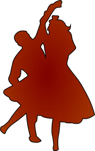 Dance Couple Dress Stickdatei