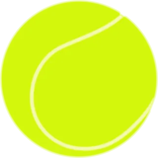 Tennis ball Sport Yellow Stickdatei