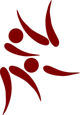 Judo Logo Icon Stickdatei