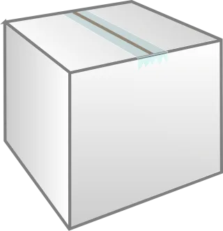 Box White Abstract Stickdatei
