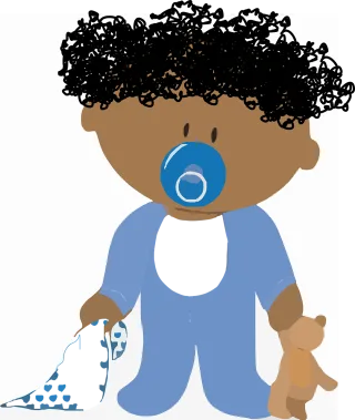 Baby Kid Sleep Stickdatei