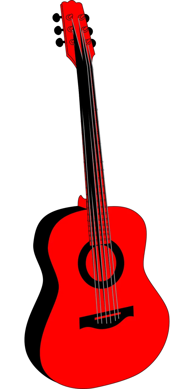 Guitar Instrument Music Stickdatei – Musik