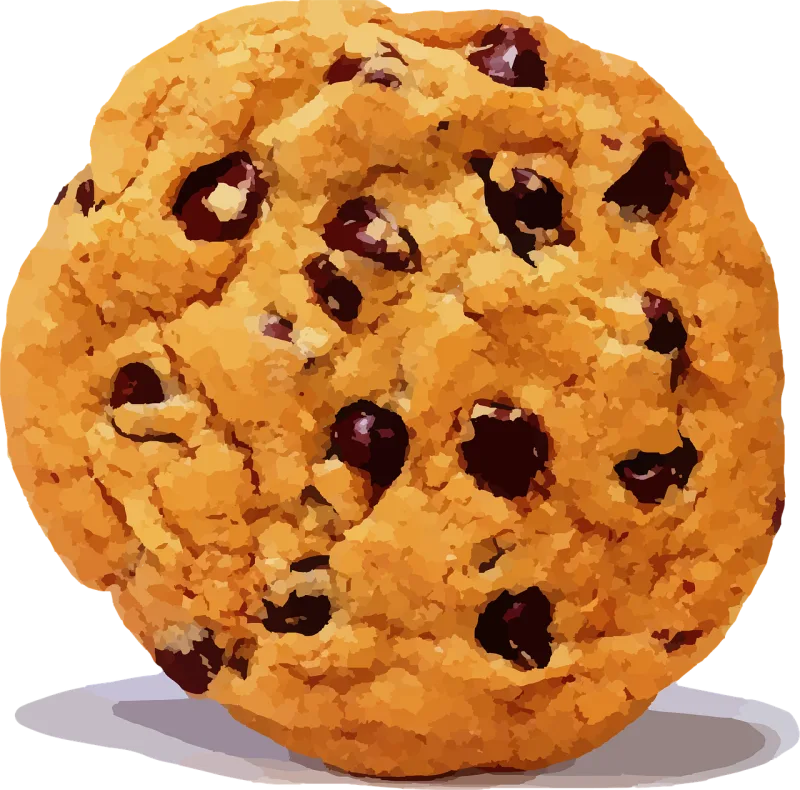 Cookie Chocolate Chip Stickdatei – Essen & Trinken