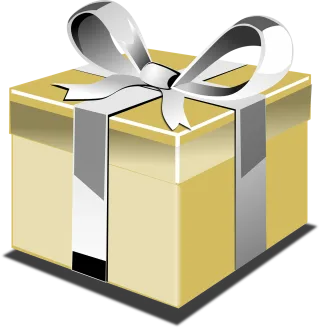 Present Gift Ribbon Stickdatei
