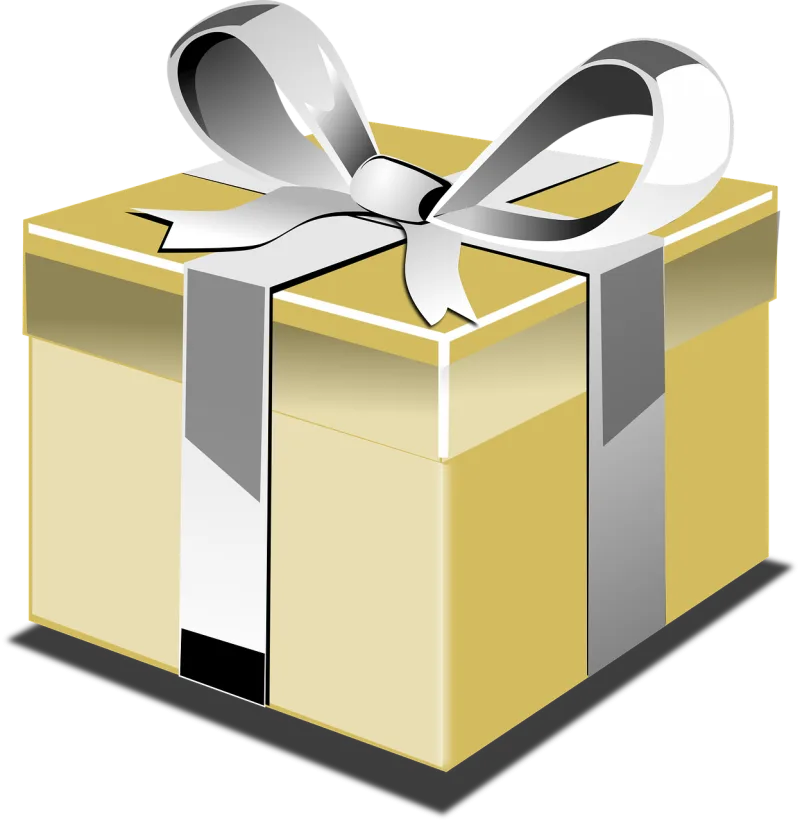 Present Gift Ribbon Stickdatei – Weihnachten