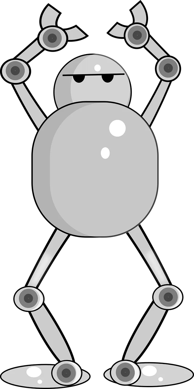 Robot Hands Hooray Stickdatei – Kinder