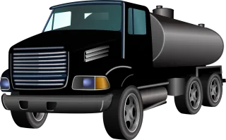 Truck Oil Transport Stickdatei