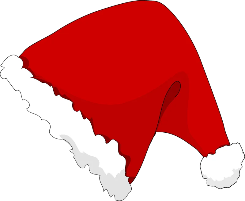 Hat Christmas Slanted Stickdatei – Weihnachten