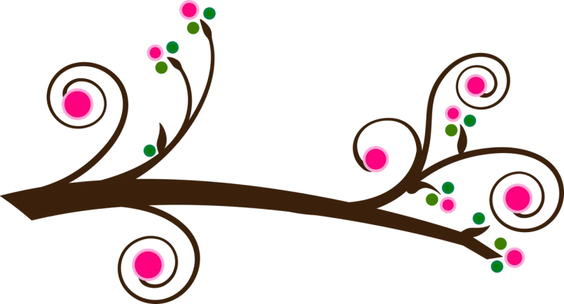 Branch Nature Berries Stickdatei – Weihnachten