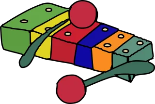 Xylophone Sticcado Nature Stickdatei