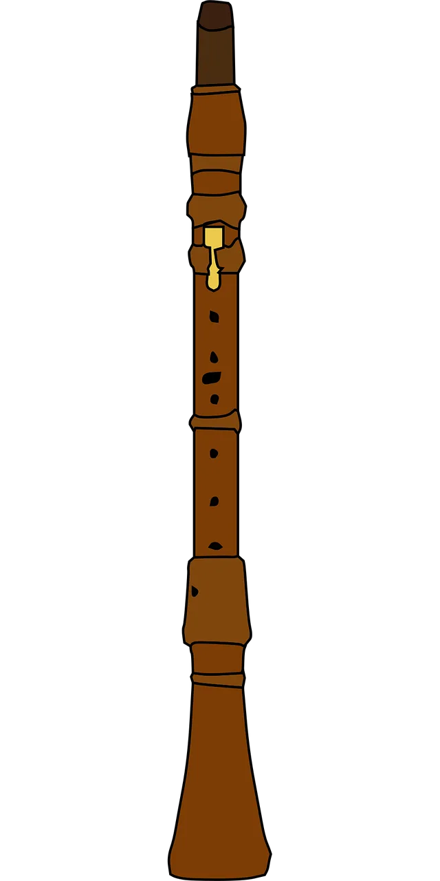 Oboe Hautboy Instrument Stickdatei – Musik