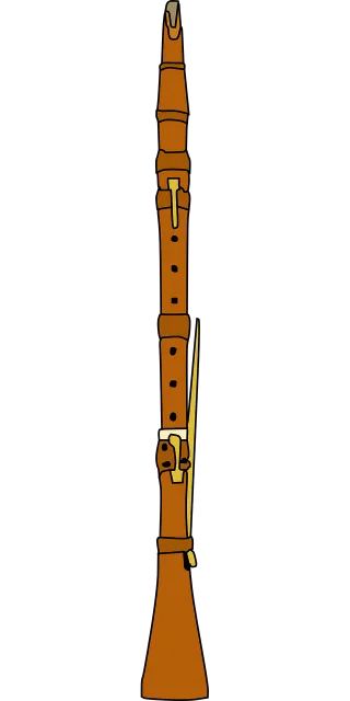 Oboe Hautboy Instrument Stickdatei
