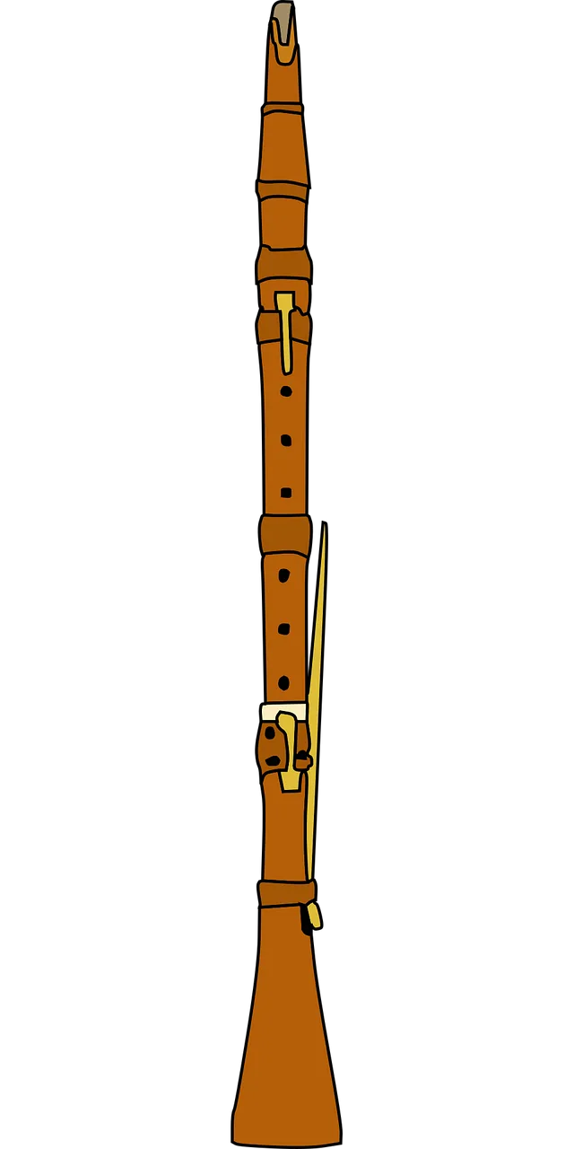 Oboe Hautboy Instrument Stickdatei – Musik