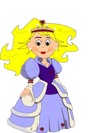 Princes Dress Blond Stickdatei