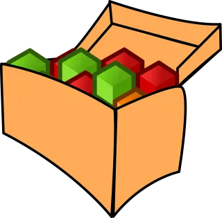 Box Paper Empty Stickdatei