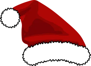 Hat Santa Christmas Stickdatei