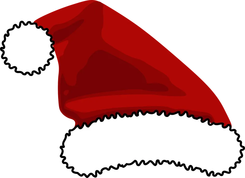 Hat Santa Christmas Stickdatei – Weihnachten